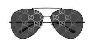 Gucci GG2172S men Ruthenium Pilot Sunglasses