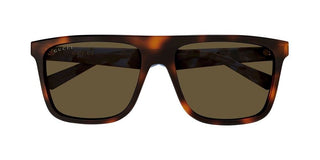 Gucci GG2182S men Havana Squared Sunglasses