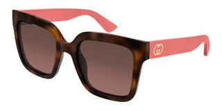 Gucci GG2190S women Havana Squared Sunglasses