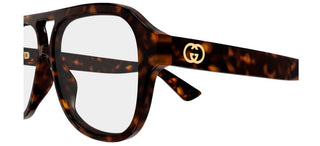 Gucci GG2192O women Havana Pilot Eyeglasses