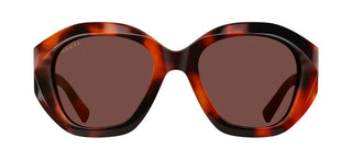 Gucci GG2200S women Havana Geometric Sunglasses