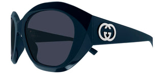 Gucci GG2200S women Blue Geometric Sunglasses