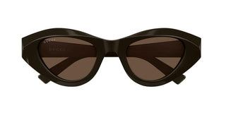 Gucci GG2201S women Brown Cat Eye Sunglasses