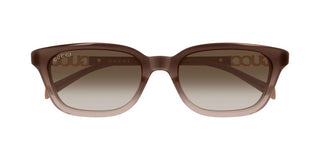 Gucci GG2208S women Brown Squared Sunglasses