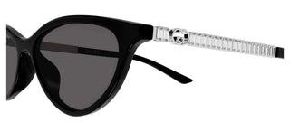 Gucci GG2211S women Black Cat Eye Sunglasses