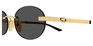 Gucci GG2214S women Black Round Sunglasses