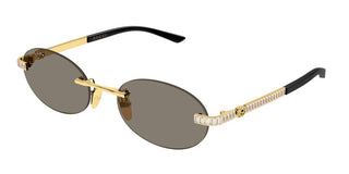 Gucci GG2214S women Gold Round Sunglasses
