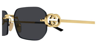 Gucci GG2228S women Gold Squared Sunglasses