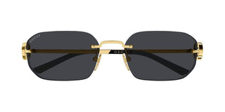 Gucci GG2228S women Gold Squared Sunglasses