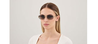 Gucci GG2228S women Gold Squared Sunglasses