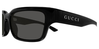 Gucci Gg2240s Men Black Squared Sunglasses