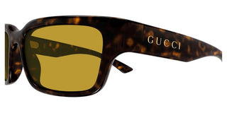 Gucci Gg2240s Men Havana Squared Sunglasses