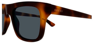 Gucci GG2242S men Havana Squared Sunglasses