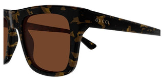 Gucci GG2242S men Havana Squared Sunglasses