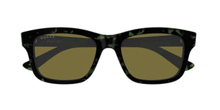 Gucci GG2243S men Havana Squared Sunglasses