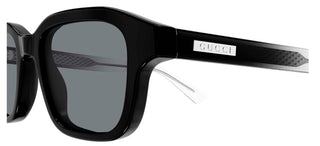 Gucci Gg2247s Men Black Squared Sunglasses