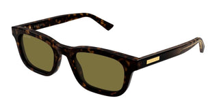 Gucci GG2248S men Havana Squared Sunglasses