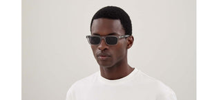 Gucci GG2248S men Grey Squared Sunglasses