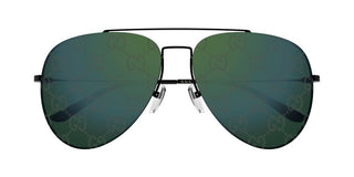 Gucci GG2255S men Black Pilot Sunglasses