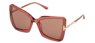 Tom Ford GIA FT 0766 women Red Cat Eye Sunglasses