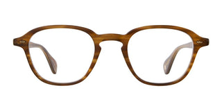 Garrett Leight Gilbert Unisex Havana Geometric Eyeglasses