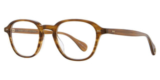 Garrett Leight Gilbert Unisex Havana Geometric Eyeglasses