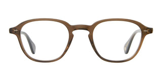 Garrett Leight Gilbert Unisex Brown Geometric Eyeglasses