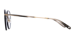 GARRETT LEIGHT GLCO x KING KENNEDY RUGS unisex Gold Round Eyeglasses