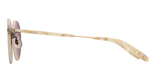 GARRETT LEIGHT GLCO x KING KENNEDY RUGS SUN unisex Gold Round Sunglasses