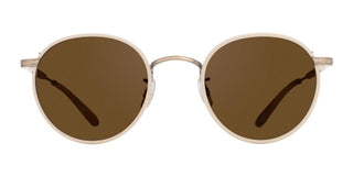 GARRETT LEIGHT GLCO x KING KENNEDY RUGS SUN unisex Gold Round Sunglasses
