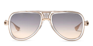 Dita Grand-decade Unisex Transparent Pilot Sunglasses