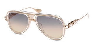 Dita Grand-decade Unisex Transparent Pilot Sunglasses