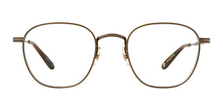 GARRETT LEIGHT GRANT M unisex Gold Geometric Eyeglasses