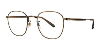 GARRETT LEIGHT GRANT M unisex Gold Geometric Eyeglasses