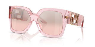 Versace Greca Ve 4402 Women Pink Oversize Sunglasses