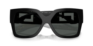Versace Greca Ve 4402 Women Black Oversize Sunglasses