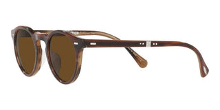 Oliver Peoples GREGORY PECK 1962 OV 5456SU FOLDING unisex Brown Round Sunglasses