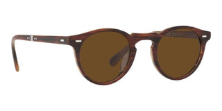 Oliver Peoples GREGORY PECK 1962 OV 5456SU FOLDING unisex Brown Round Sunglasses