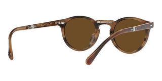 Oliver Peoples GREGORY PECK 1962 OV 5456SU FOLDING unisex Brown Round Sunglasses