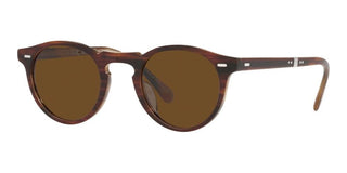 Oliver Peoples GREGORY PECK 1962 OV 5456SU FOLDING unisex Brown Round Sunglasses