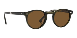 Oliver Peoples GREGORY PECK 1962 OV 5456SU FOLDING unisex Green Round Sunglasses