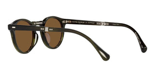 Oliver Peoples GREGORY PECK 1962 OV 5456SU FOLDING unisex Green Round Sunglasses