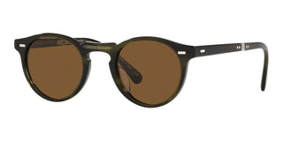Oliver Peoples GREGORY PECK 1962 OV 5456SU FOLDING unisex Green Round Sunglasses
