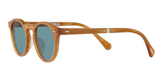 Oliver Peoples GREGORY PECK 1962 OV 5456SU FOLDING unisex Orange Round Sunglasses