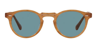 Oliver Peoples GREGORY PECK 1962 OV 5456SU FOLDING unisex Orange Round Sunglasses