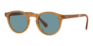 Oliver Peoples GREGORY PECK 1962 OV 5456SU FOLDING unisex Orange Round Sunglasses