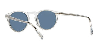 Oliver Peoples GREGORY PECK SUN OV 5217/S men Transparent Round Sunglasses