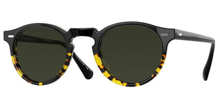 Oliver Peoples GREGORY PECK SUN OV 5217/S men Black Round Sunglasses