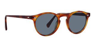 Oliver Peoples GREGORY PECK SUN OV 5217/S men Havana Round Sunglasses