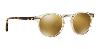 Oliver Peoples GREGORY PECK SUN OV 5217/S men Yellow Round Sunglasses